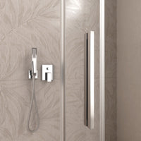 Box doccia due lati scorrevole cristallo 6mm h195 anticalcare lagoa duo, misura 80x120