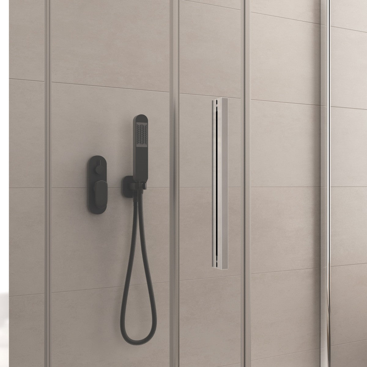 Box doccia due lati scorrevole lagoa duo ingresso centrale 6mm anticalcare, misura 80x170