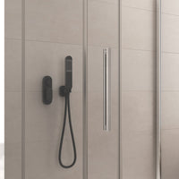 Box doccia due lati scorrevole lagoa duo ingresso centrale 6mm anticalcare, misura 80x170