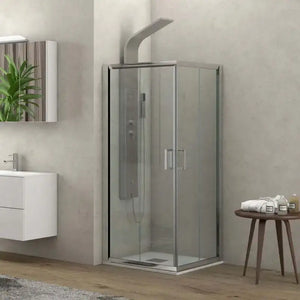 Box Doccia H190 Cristallo 5,5mm Porte Scorrevoli - 70x100