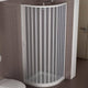 Box doccia Giove 80x80cm in pvc apertura semicircolare laterale