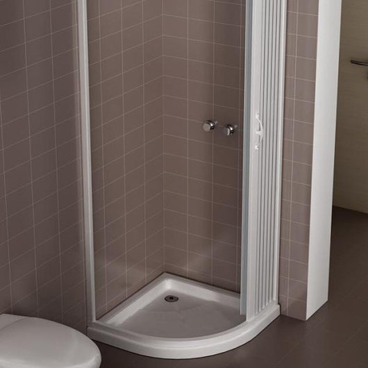 Box doccia Giove 90x90cm in pvc apertura semicircolare laterale