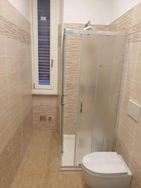 Box Doccia H190 Cristallo Opaco Anticalcare 6mm Doppia Anta Scorrevole - 75x90