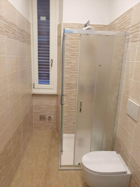 Box Doccia H190 Cristallo Opaco Anticalcare 6mm Doppia Anta Scorrevole - 70x80