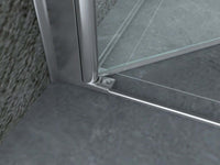 Box Doccia 8mm Porta Saloon Apertura Interna Esterna A Due Ante - Nova 2.0 - 70x70