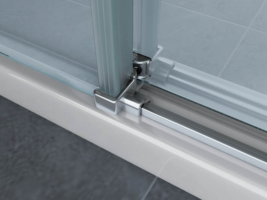 Box Doccia H195 Trasparente 8mm Anta Scorrevole - Sagittarius - 70x110