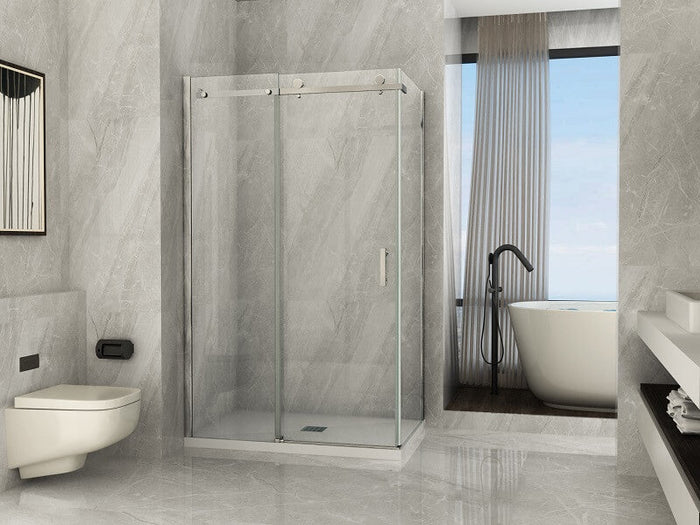 Box Doccia H195 Trasparente 8mm Anta Scorrevole - Sagittarius - 70x110