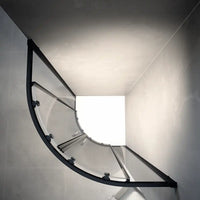 Box doccia 90x90 cm semicircolare doppio scorrevole profili neri vetro trasparente h190 | Java