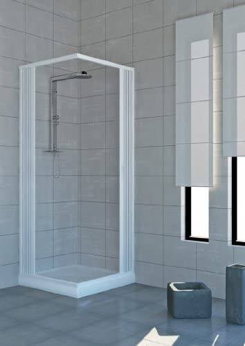 Box doccia Libertè 2 ante 80x80cm con apertura centrale - HDcasa