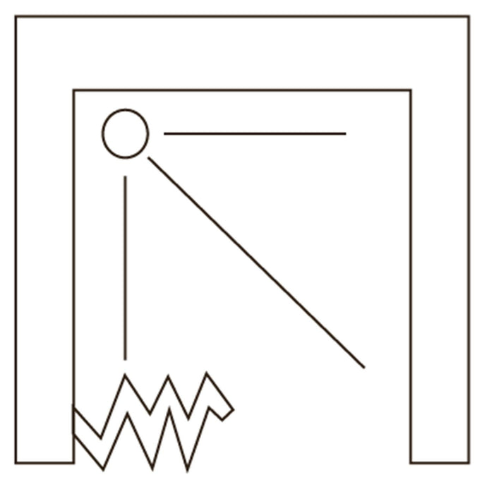 Box doccia mod. Vergine 140xH185cm in pvc a soffietto laterale - Rollplast Pinto