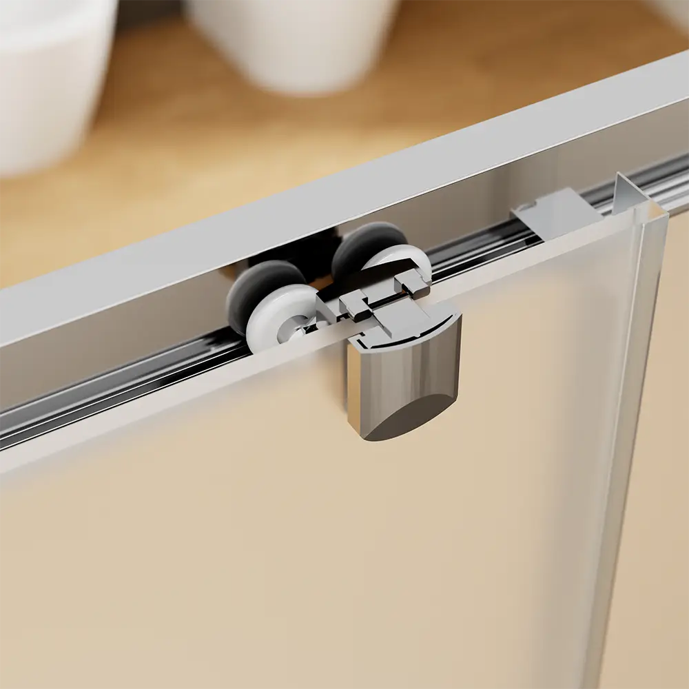 Porta doccia 115 cm scorrevole reversibile vetro 6mm opaco h190 | Sicily