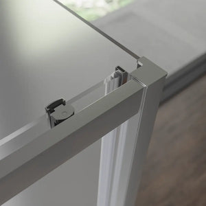 Box doccia 70x110 cm scorrevole vetro temperato 6mm opaco h198 | Tahiti