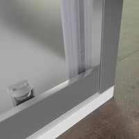 Box doccia 90x130 cm scorrevole vetro temperato 6mm opaco h198 | Tahiti