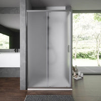 Box doccia 70x140 cm scorrevole vetro temperato 6mm opaco h198 | Tahiti