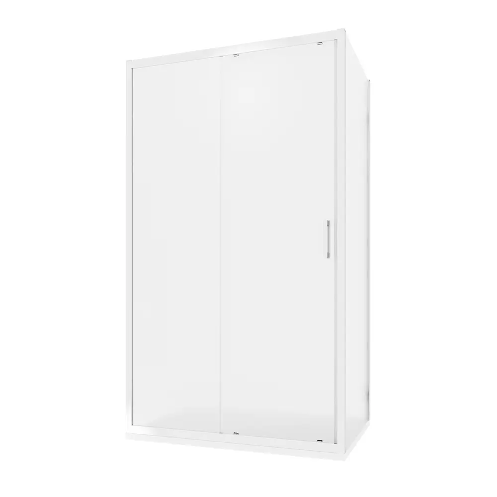 Box doccia 80x140 cm scorrevole vetro temperato 6mm opaco h198 | Tahiti
