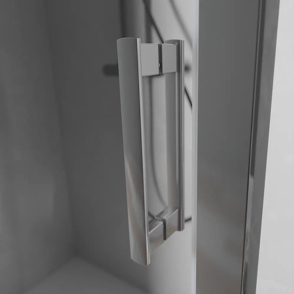 Box doccia 80x110 cm scorrevole vetro temperato 6mm trasparente h198 | Tahiti