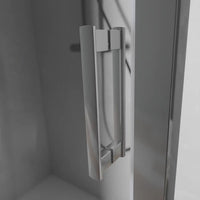 Box doccia 70x130 cm scorrevole vetro temperato 6mm trasparente h198 | Tahiti