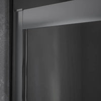 Box doccia 70x130 cm scorrevole vetro temperato 6mm trasparente h198 | Tahiti