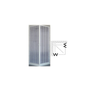 Box doccia PVC Balena 80×120 cm rettangolare – Brixo