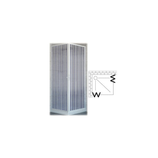 Box doccia PVC Balena 80×120 cm rettangolare – Brixo