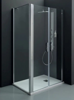 Box Doccia Saloon 6mm Anticalcare H200 Trasparente - 90x100