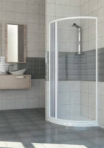 Box doccia Scorpione 80x80cm apertura semicircolare laterale - Rollplast Pinto