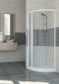 Box doccia Scorpione 90x90cm apertura semicircolare laterale
