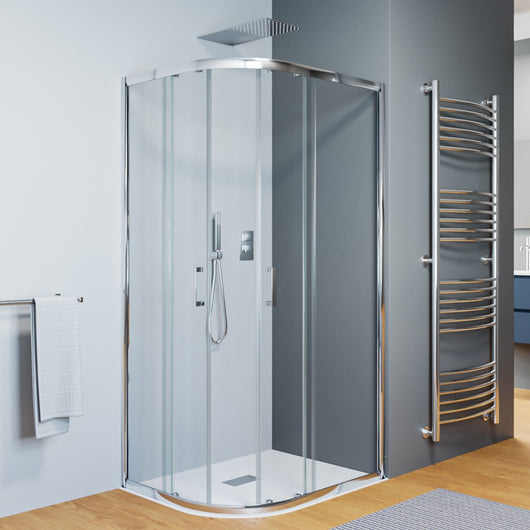 Box doccia semicircolare con porta scorrevole 70x90 6mm atena