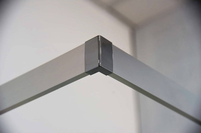 Box doccia Style 100x120xh190cm in cristallo trasparente 6 mm - NO BRAND