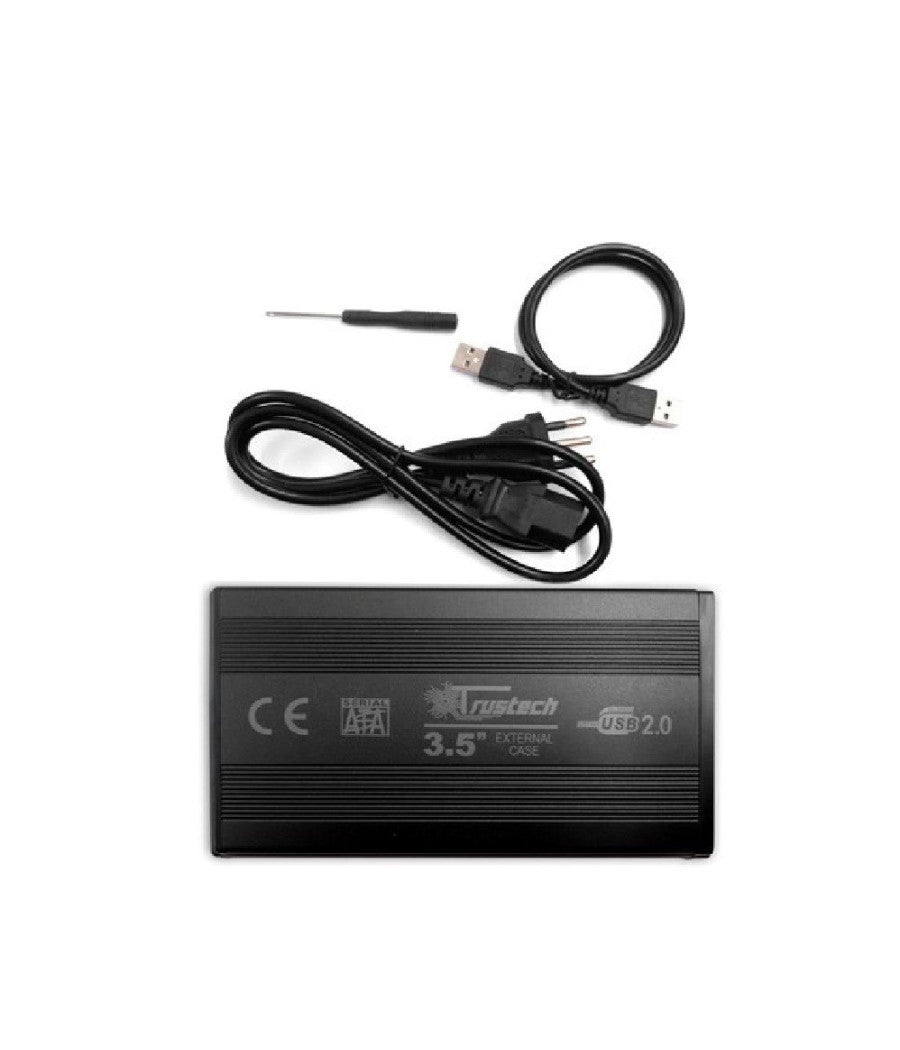 Box Esterno Case Supporto Adattatore Per Hhd Hard Disk Da 3,5" Sata Usb 2.0         