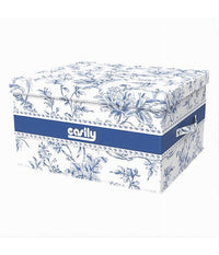 Box Portatutto Scatola Contenitore Salvaspazio Organizer 35x30x20cm Fantasia 87321         