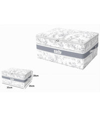 Box Portatutto Scatola Salvaspazio Contenitore Organizer 35x26x20cm Fantasia 87318         