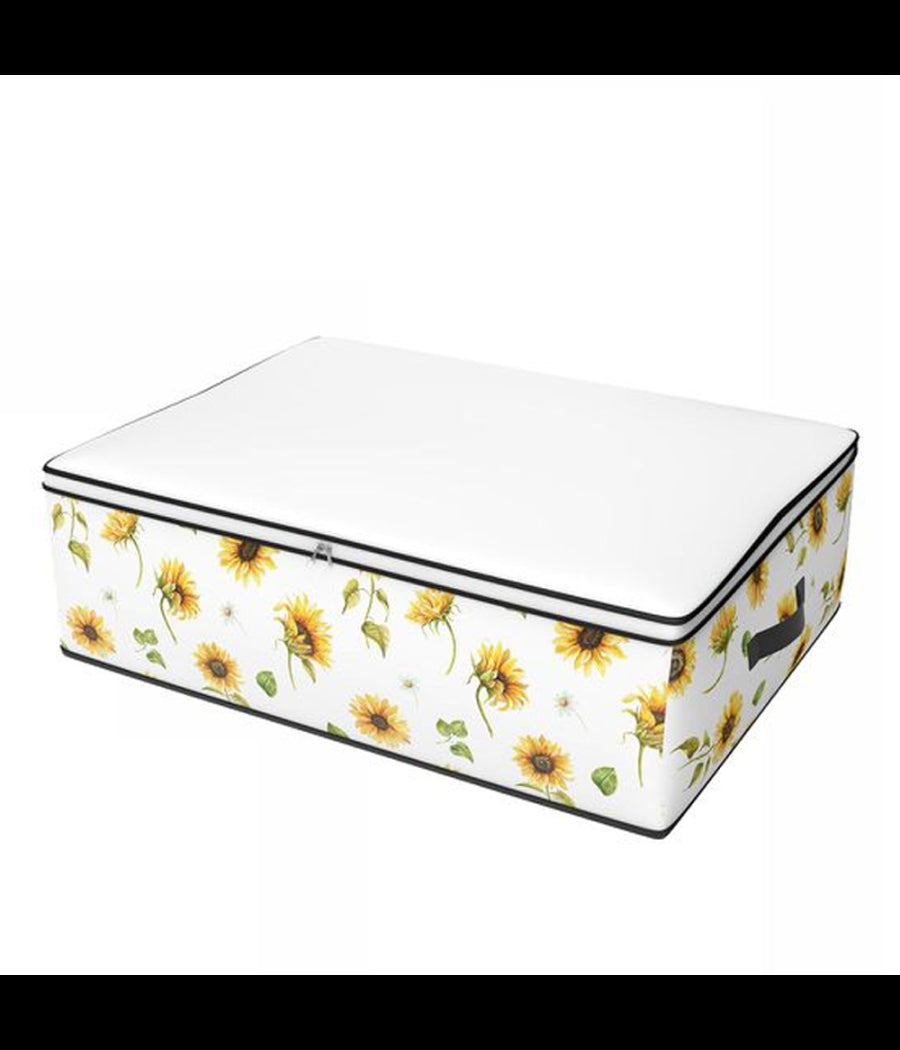 Box Scatola Salvaspazio Armadio Contenitore Porta Oggetti Organizer 100x45x15 Cm         