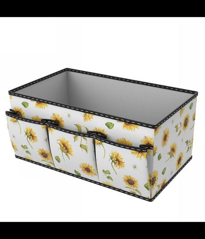 Box Scatola Salvaspazio Armadio Contenitore Porta Oggetti Organizer 25x15x12 Cm         