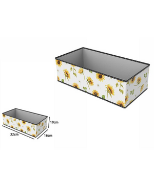 Box Scatola Salvaspazio Armadio Contenitore Porta Oggetti Organizer 32x16x10 Cm         