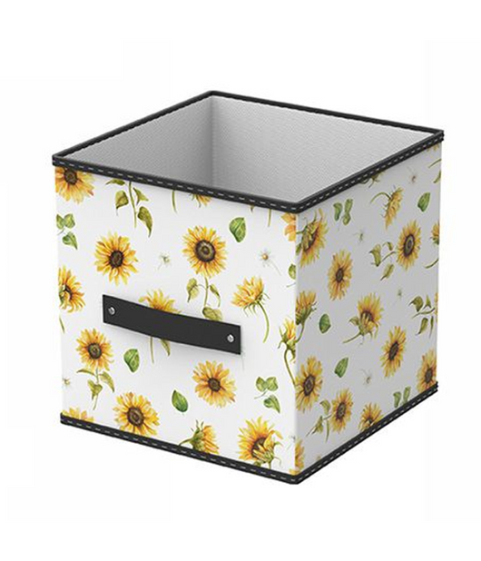 Box Scatola Salvaspazio Armadio Contenitore Porta Oggetti Organizer 31x31x31         