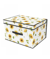 Box Scatola Salvaspazio Armadio Contenitore Porta Oggetti Organizer 40x30x25         