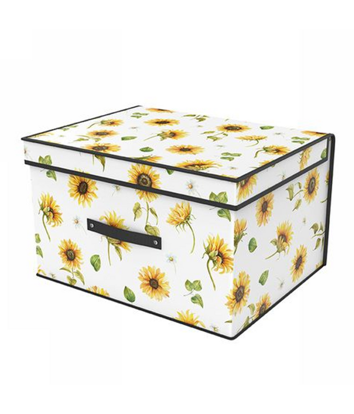 Box Scatola Salvaspazio Armadio Contenitore Porta Oggetti Organizer 40x30x25         