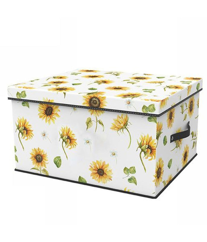 Box Scatola Salvaspazio Armadio Contenitore Porta Oggetti Organizer 50x40x30 Cm         