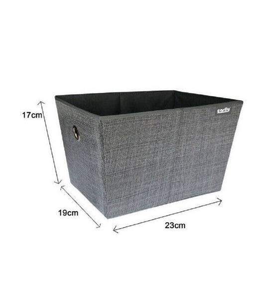 Box Scatola Salvaspazio Portatutto Contenitore Armadi Organizer 19x23x17cm 69724         