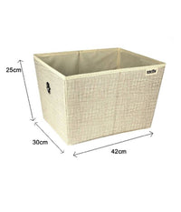 Box Scatola Salvaspazio Portatutto Contenitore Armadi Organizer 25x30x42cm 69726         