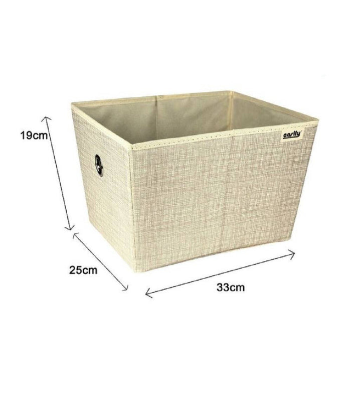 Box Scatola Salvaspazio Portatutto Contenitore Armadi Organizer 25x33x19cm 69725         