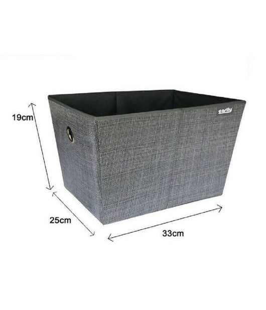 Box Scatola Salvaspazio Portatutto Contenitore Armadi Organizer 25x33x19cm 69725         