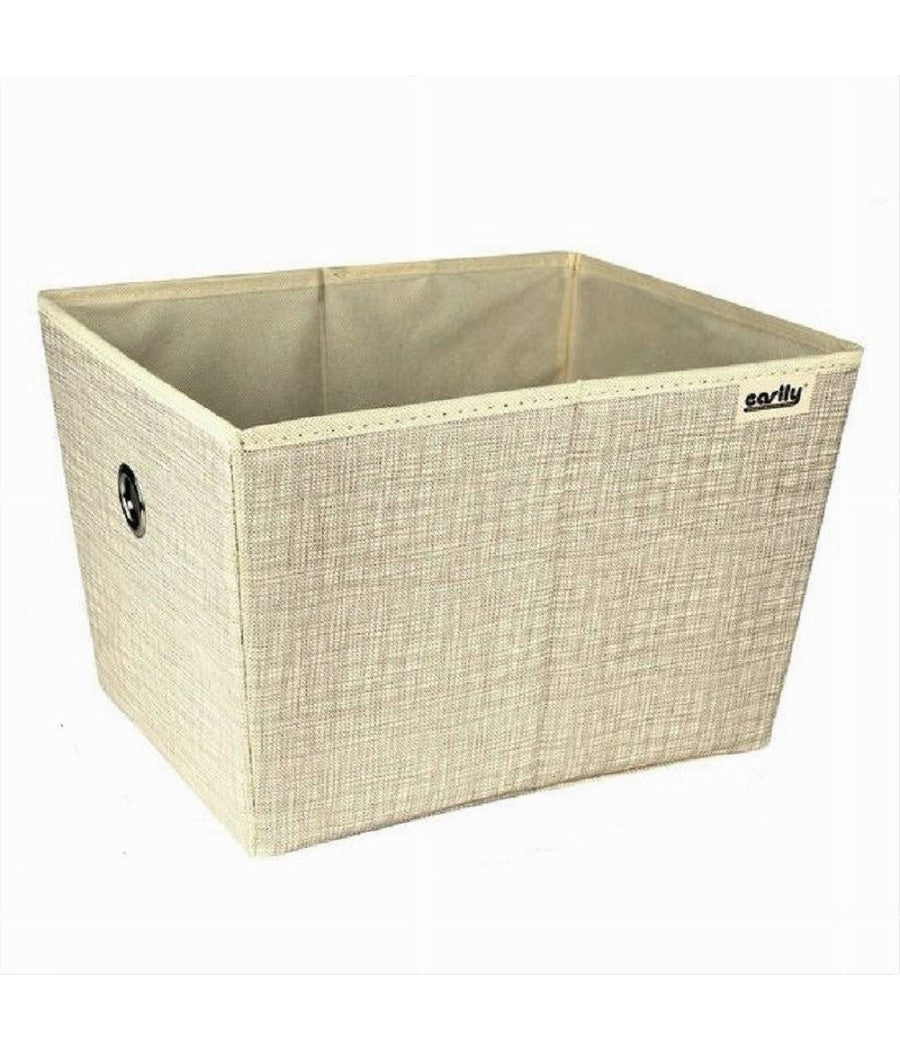 Box Scatola Salvaspazio Portatutto Contenitore Armadi Organizer 25x33x19cm 69725         