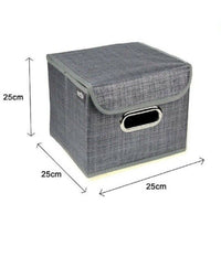 Box Scatola Salvaspazio Portatutto Contenitore Organizer 25 X 25 X 25 Cm 69691         