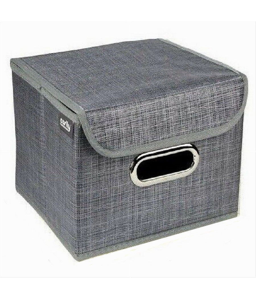 Box Scatola Salvaspazio Portatutto Contenitore Organizer 25 X 25 X 25 Cm 69691         