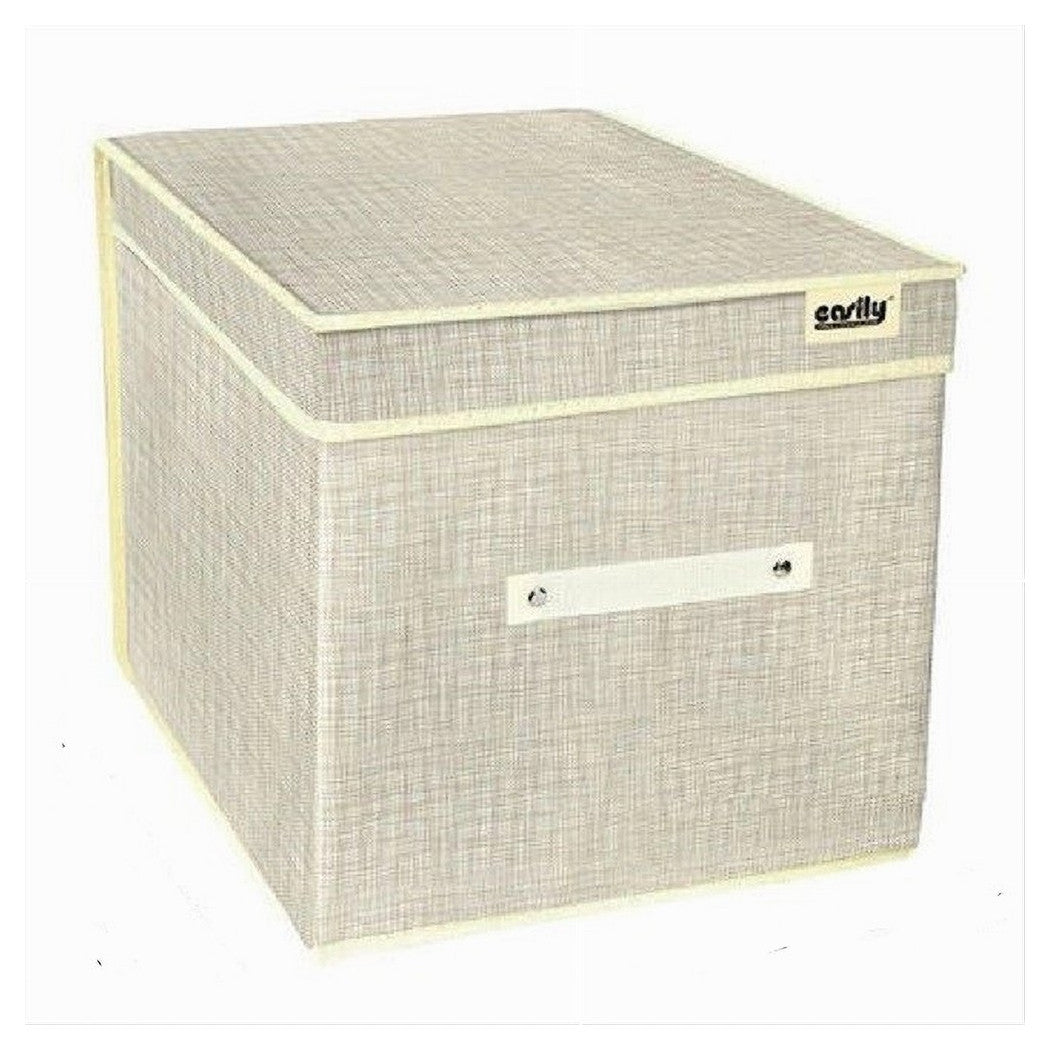 Trade Shop - Box Scatola Salvaspazio Portatutto Contenitore Organizer 25 X 40 X 30 Cm 69694 -