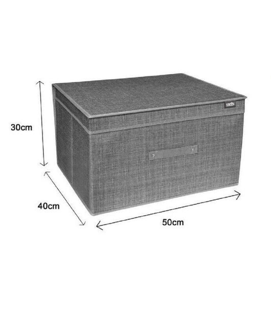 Box Scatola Salvaspazio Portatutto Contenitore Organizer 50 X 40 X 30 Cm 69695         
