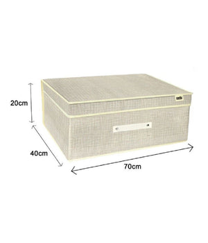 Box Scatola Salvaspazio Portatutto Contenitore Organizer 70 X 40 X 20 Cm 69697         