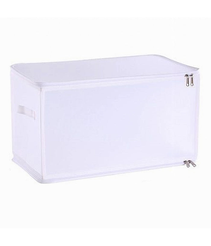 Box Scatola Salvaspazio Portatutto Contenitore Organizer Armadi 52x30x30cm 59976         